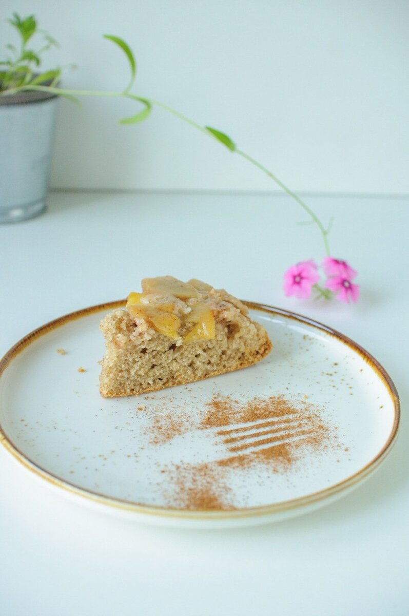 Постный яблочный пирог-перевертыш. Один из самых вкусным пирогов | Вкусный  пост. Рецепты для своих | Дзен