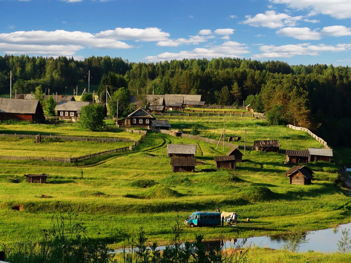 Жизнь сельской деревни