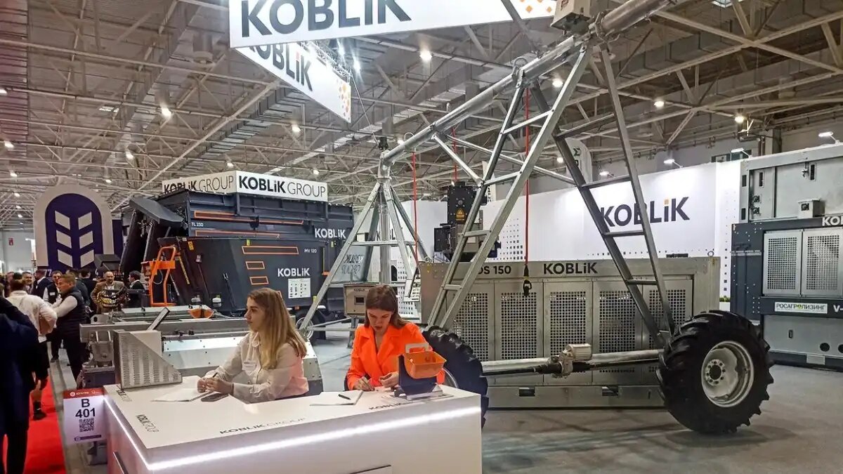 KOBLiK Group презентовал на ЮГАГРО – 2023 дождевальную машину IS 110 |  ГлавПахарь | Дзен