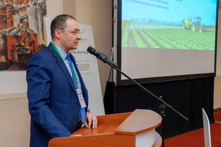 Олег Князьков.📷    Путешествие в мир промышленных биотехнологий: новые перспективы переработки зерна обсудили на Форуме «Грэйнтек-2023»
