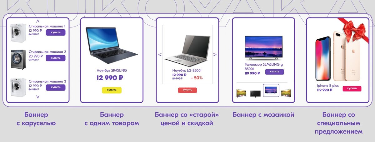 Пример размещения рекламы от KUKOYAKA.PRO