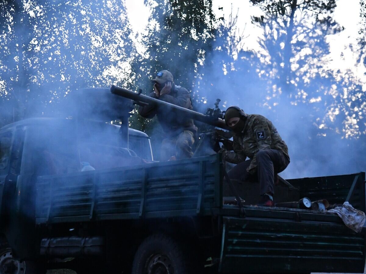    Военнослужащие войск специального назначения ВС РФ в ходе боевой операции на Харьковском направлении© РИА Новости / Виктор Антонюк