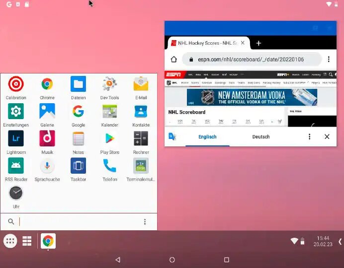 Google Playstore, phone app & co..: Операционная система Android для смартфонов на рабочем столе ПК приспособлена для навигации с помощью мыши и клавиатуры.