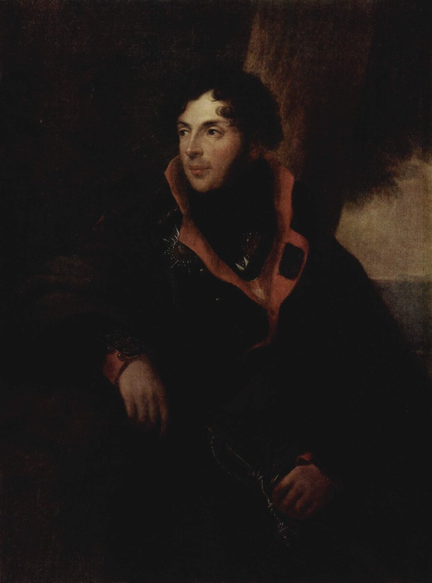 Portrait of N. M. Kamensky, 1807-1810 (худож. Friedrich Georg Weitsch), Эрмитаж