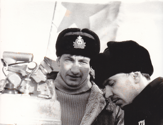 П.В. Саранов перед автономкой, в полигонах БП. Лето 1989 года