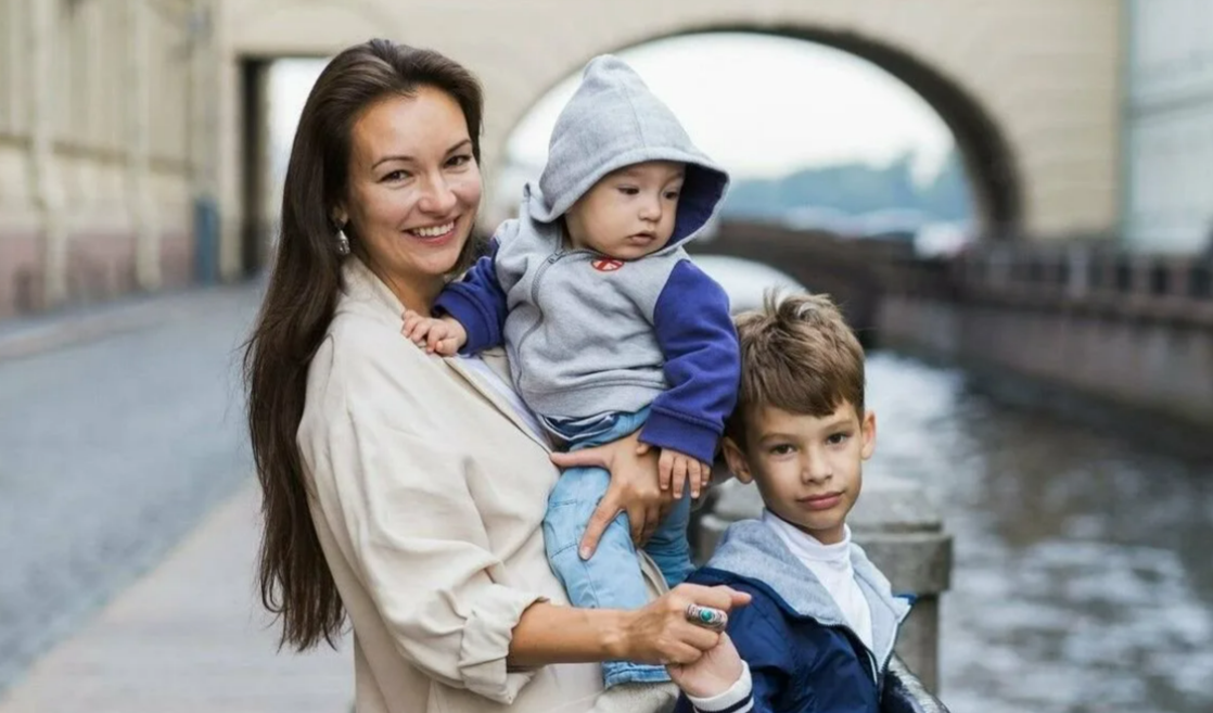 В 2017 году Ольга родила младшего - Андрея