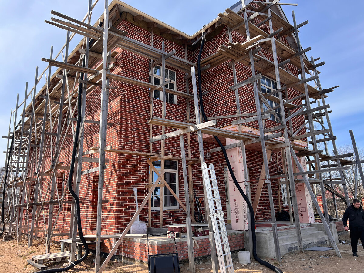 фасад до отделки