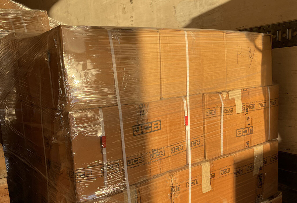 Новая партия оригинальных запчастей JCB поступила на склады компании РУСТЕХ