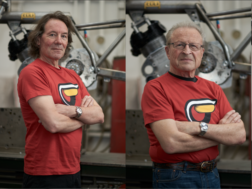 Александр Фрей и Фриц В. Эгли, с сайта Egli Motorcycles.