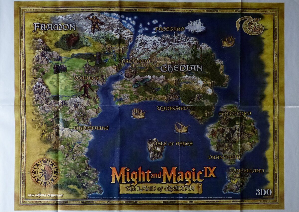 Карта might and magic