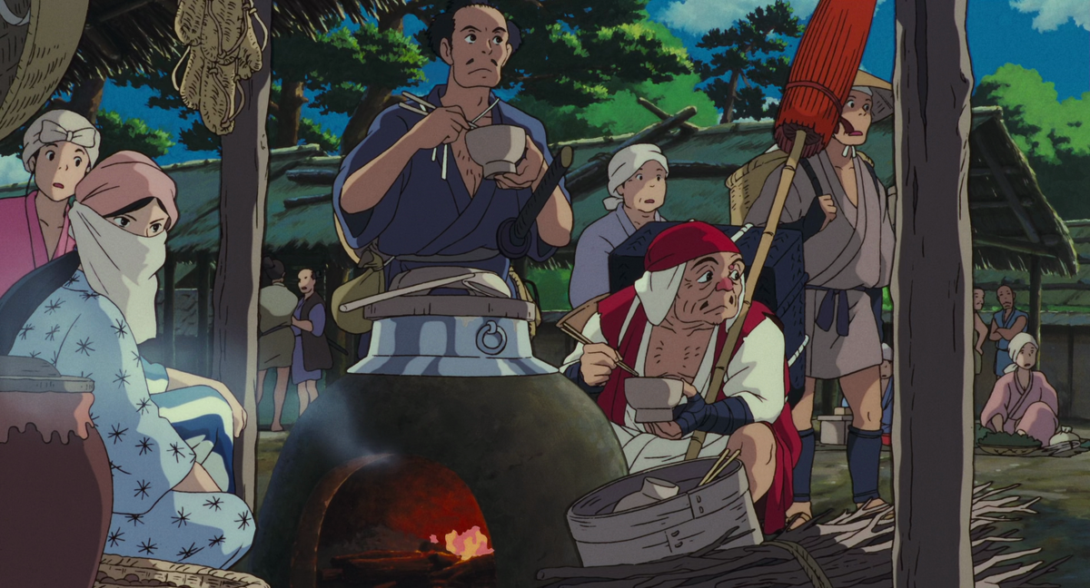 Кадр из аниме «Принцесса Мононоке»