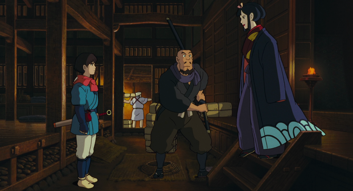 Кадр из аниме «Принцесса Мононоке»