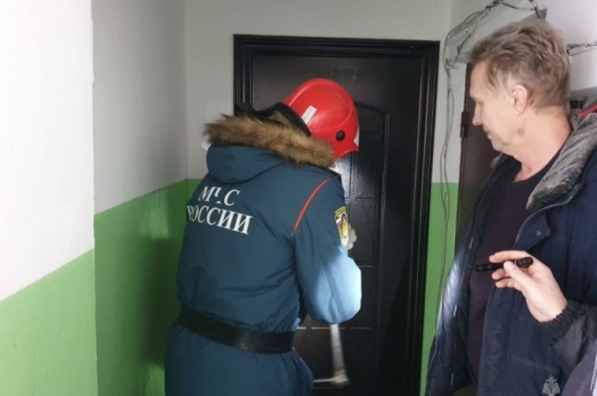    На Камчатке спасли запертую в квартире 88-летнюю женщину