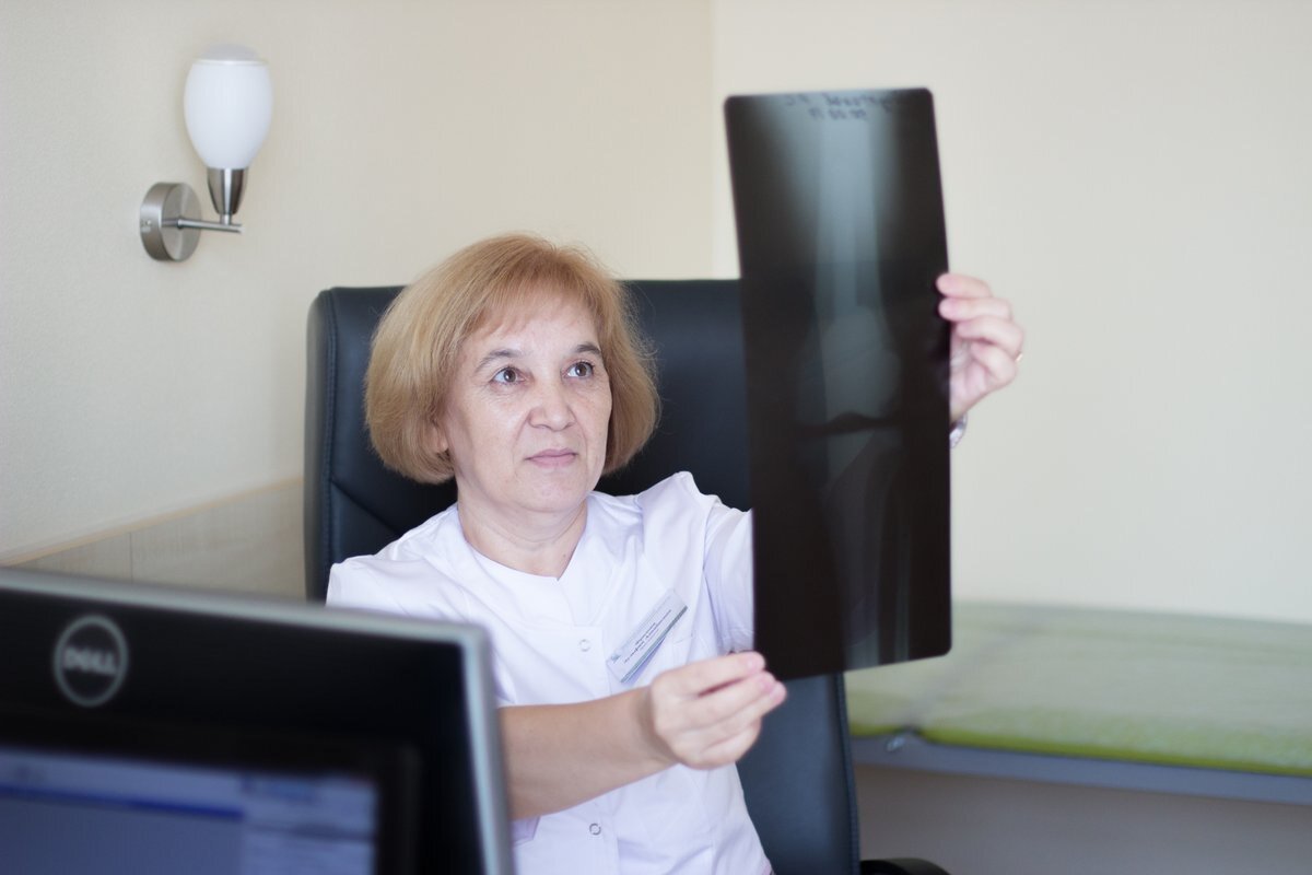 Рентгенограмма коленного сустава 