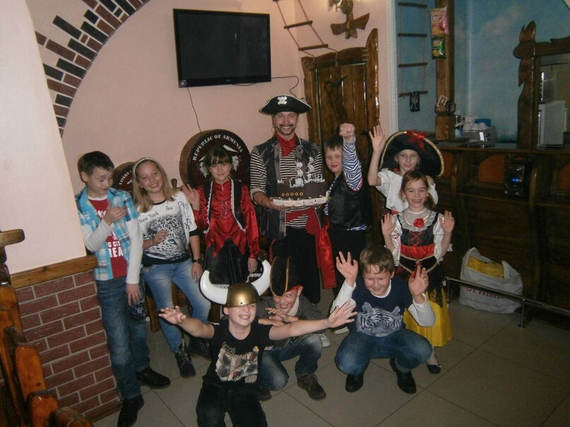 Пиратское день рождение.