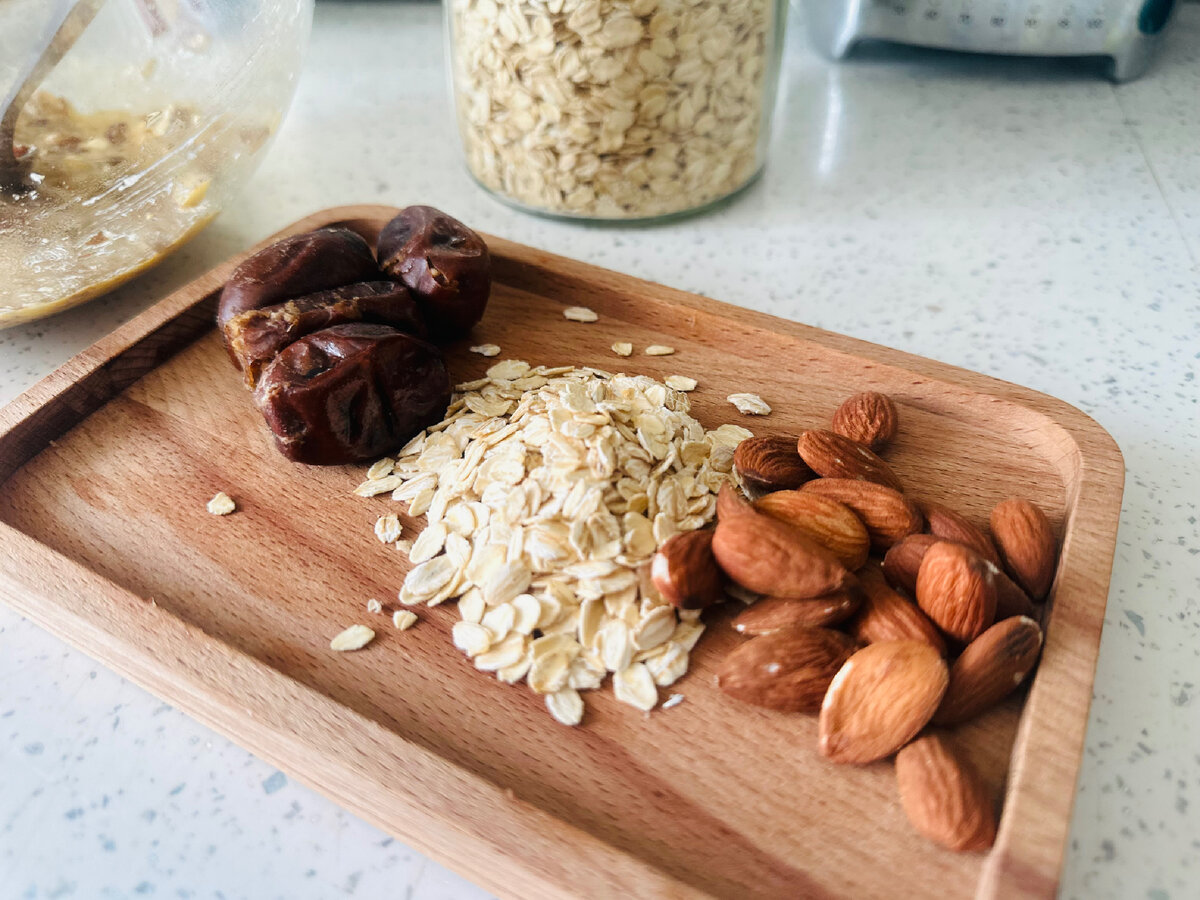Ингредиенты для овсяного печенья