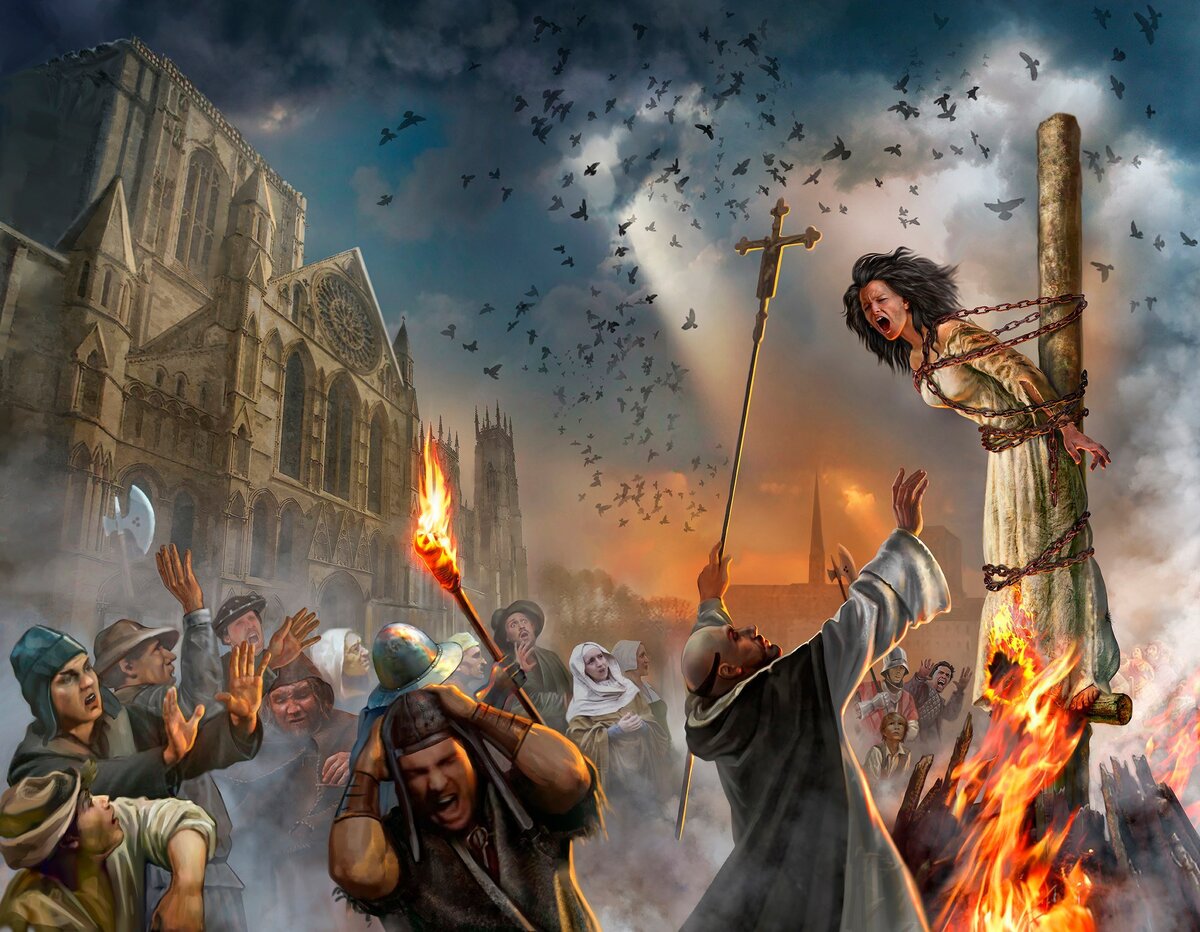 В Просвещённой Европе нравы были прямо-таки ветхозаветные; на Руси за колдовство ссылали на каторгу и побивали камнями вплоть до Октябрьской революции