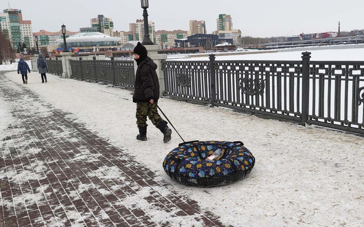 В Свердловской области установился снежный покров.  Фото: Елена Ельцова