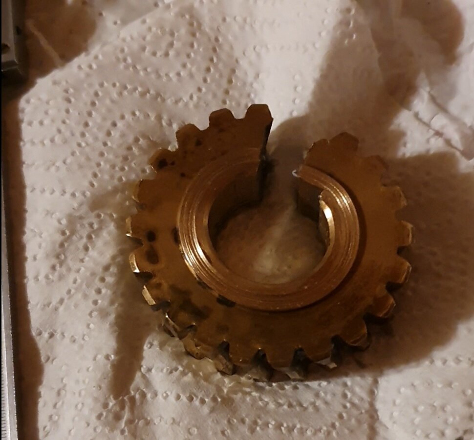 Рис.2 Зубчатое колесо снегоуборщика