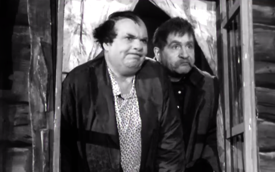 Кадр из телеспектакля "Растеряева улица" (1959)