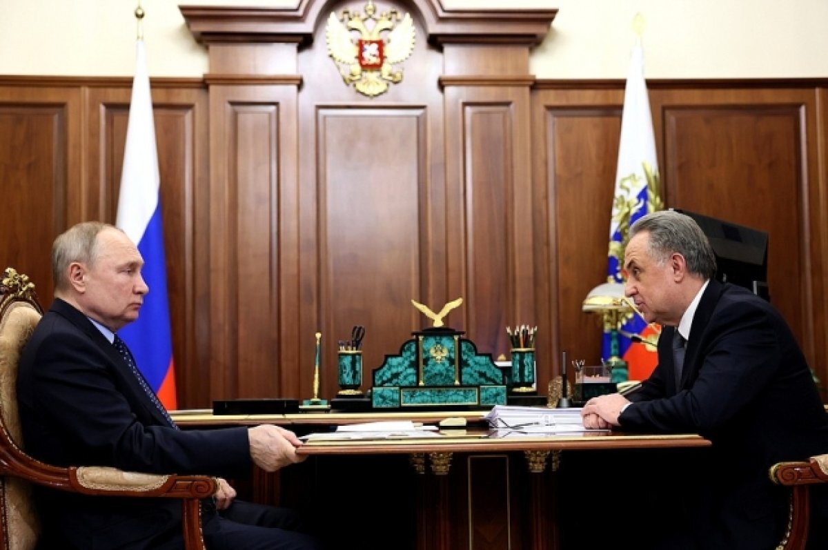    Путин наградил Мутко орденом «За заслуги перед Отечеством» II степени