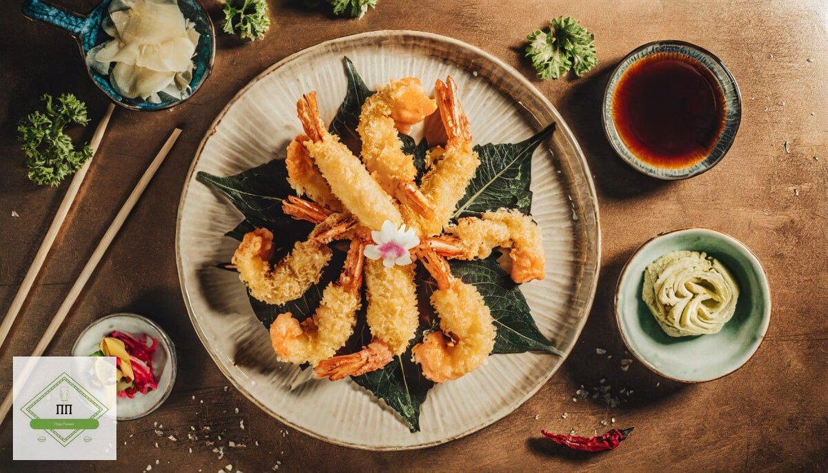 Креветки в темпуре