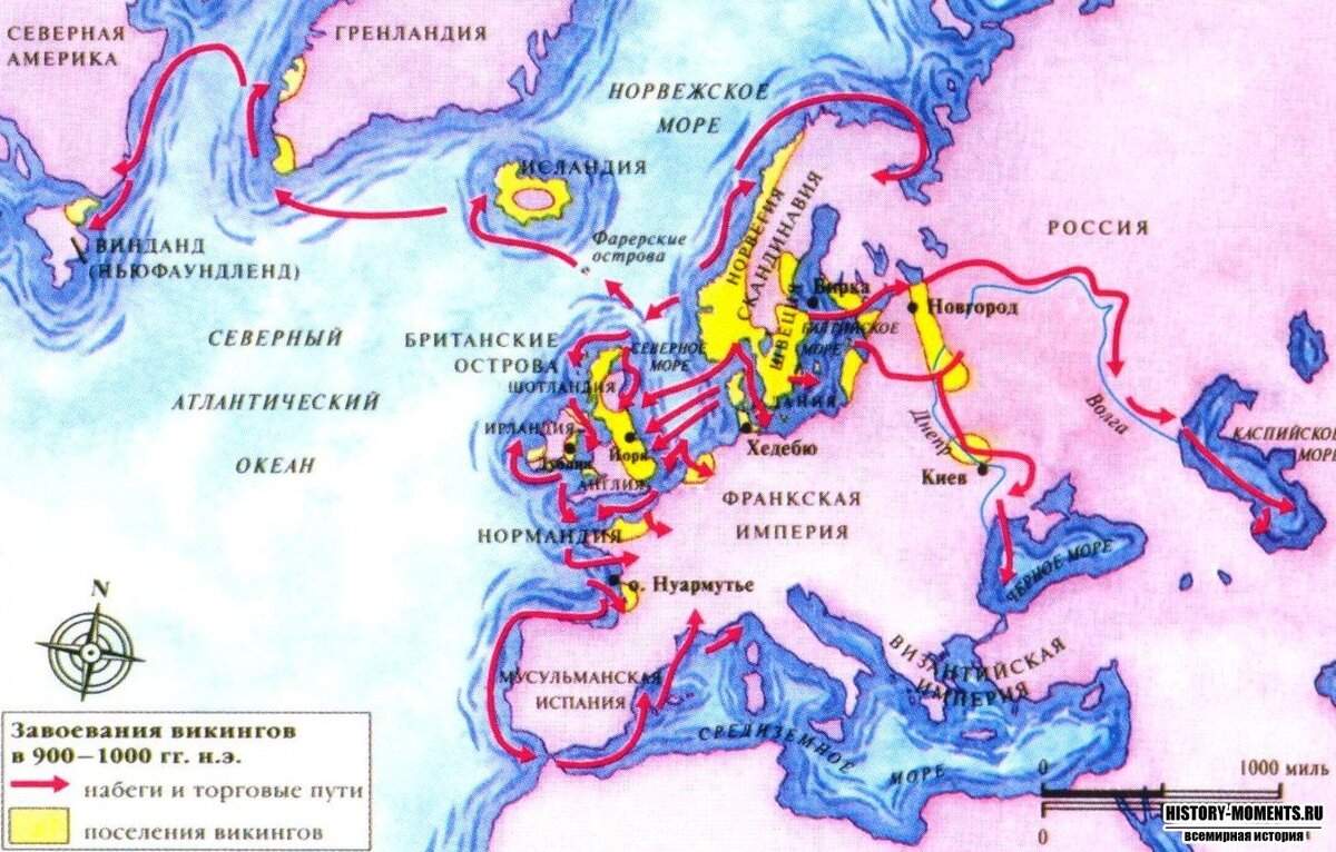 Путь викингов. Маршруты путешествий: норманнов (викингов). Карта путешествий викингов в раннем средневековье. Походы викингов карта. Карта путешествий викингов.