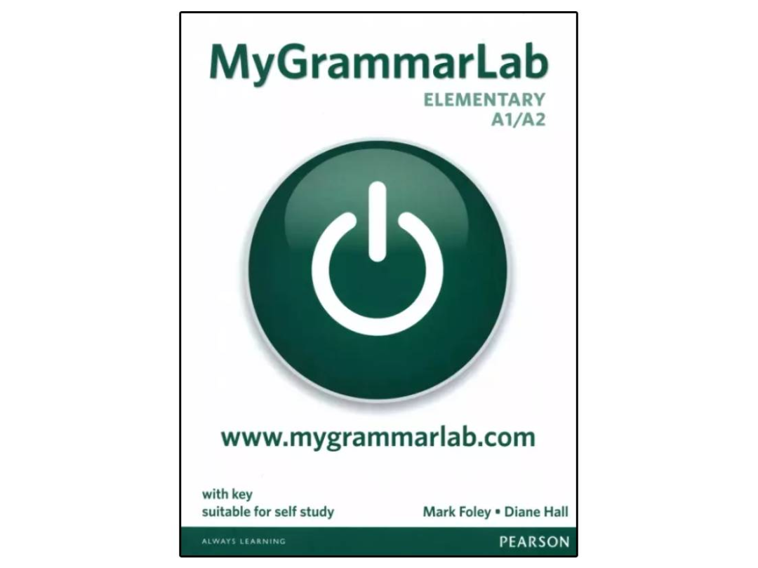 MyGrammarLab. Elementary (A1-A2). Student Book with Key and MyEnglishLab access code