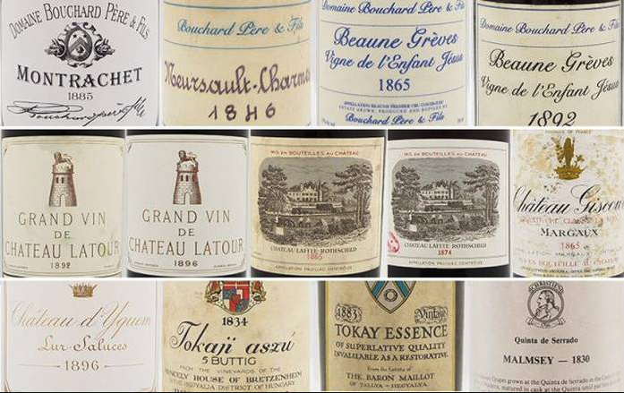 Примеры этикеток того времени