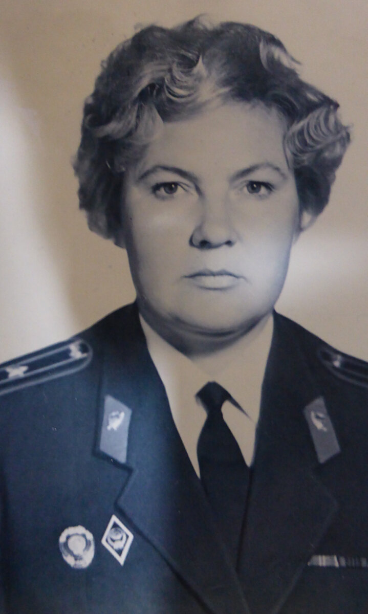 Матасова Вера Григорьевна. Фото из Архива ветеранов УВД Мотовилихинского района города Перми.
