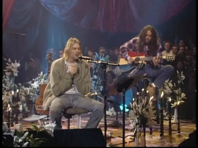 Совместное выступление Meat Puppets и Nirvana на "MTV Unplugged", 1993 г.