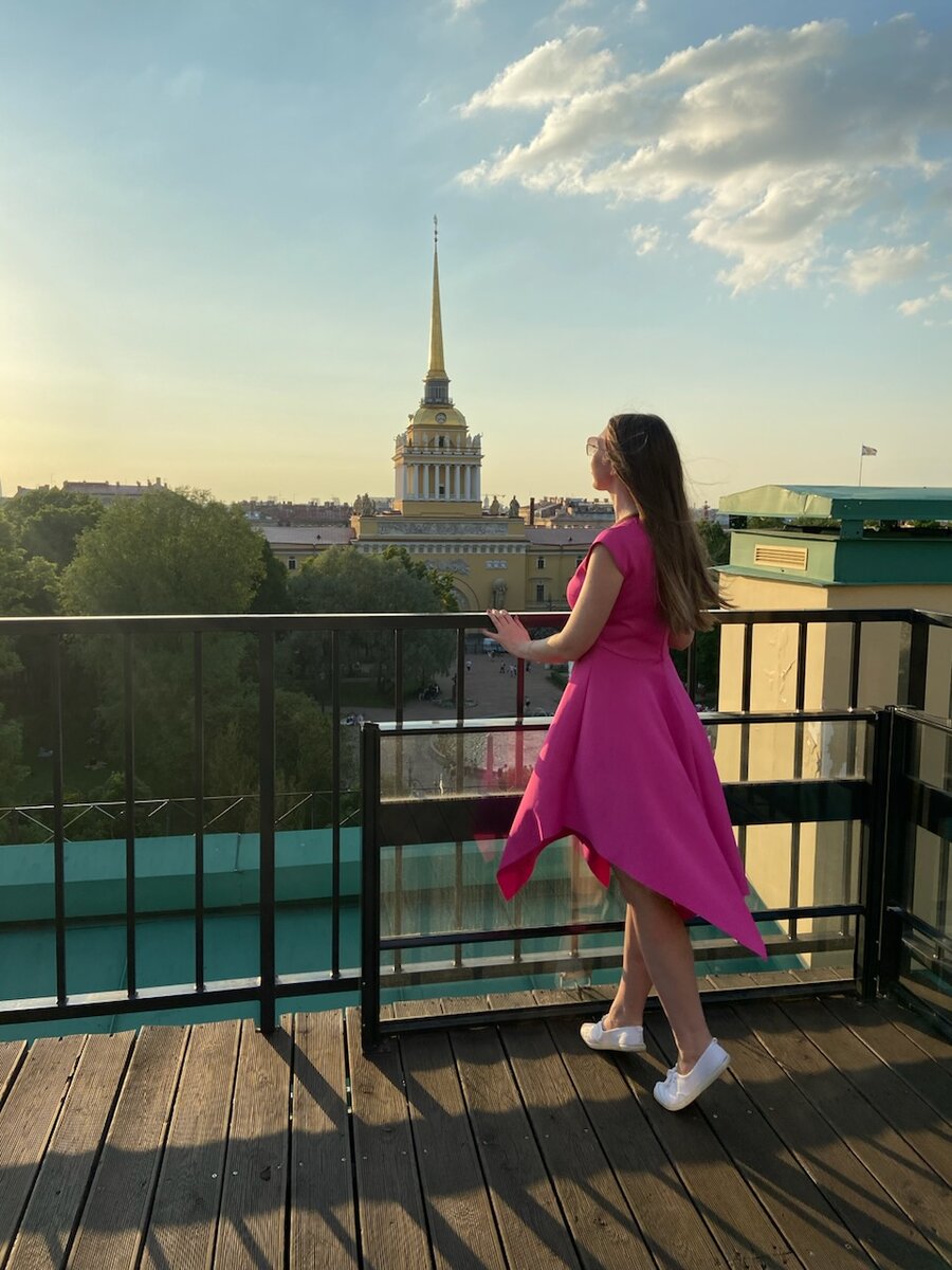 С удовольствием выгуливаю платье