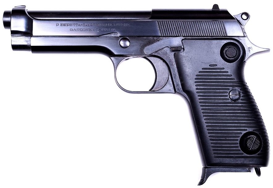 Пистолет Беретта 1951. Вид слева.