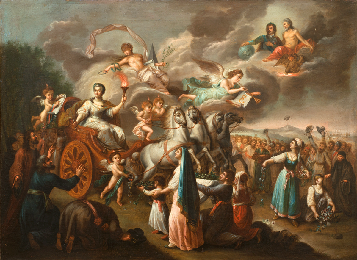 История c. Путешествие Екатерины в Крым 1787