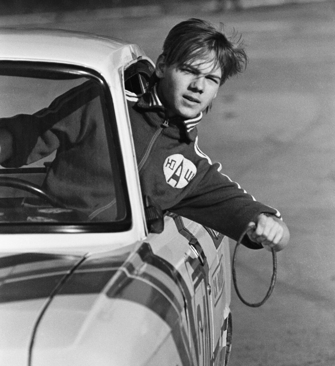 Курсант автошколы во время занятий. Фото: Владимир Саяпин /ТАСС 