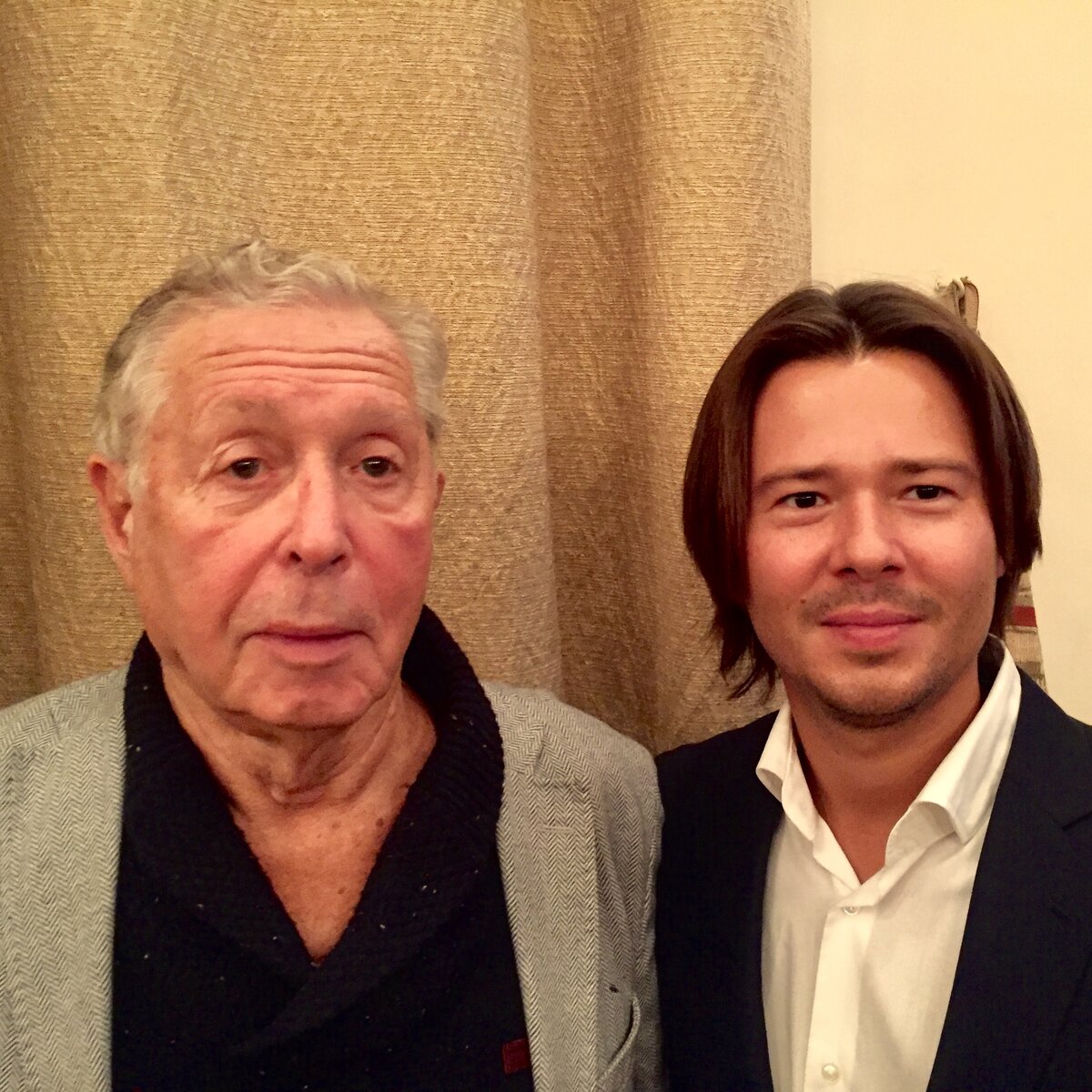 Юрий Ряшенцев и Алексей Небыков, ЦДЛ, 2018 год