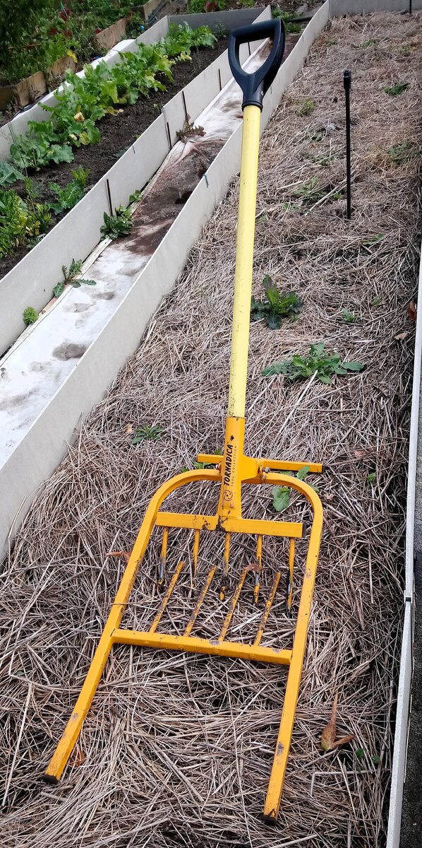 Рыхлитель Чудо лопата, фото автора.