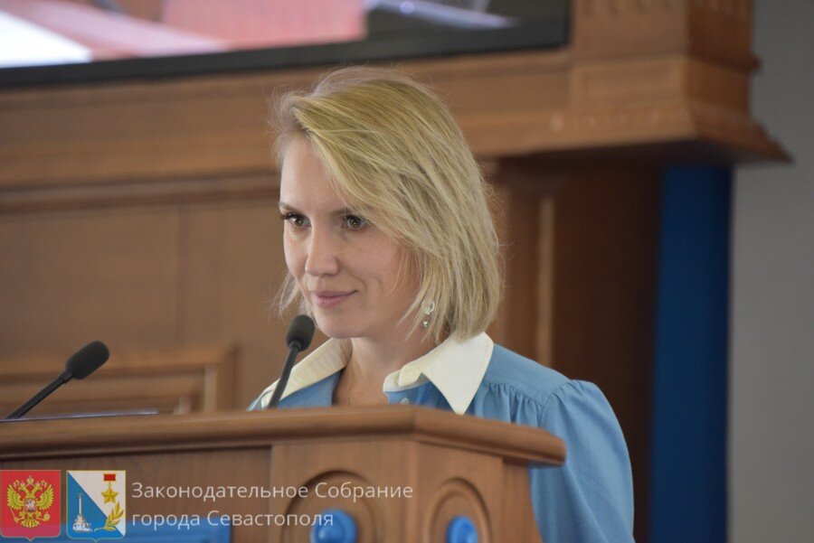 Лариса Остапенко. Фото: Заксобрание Севастополя