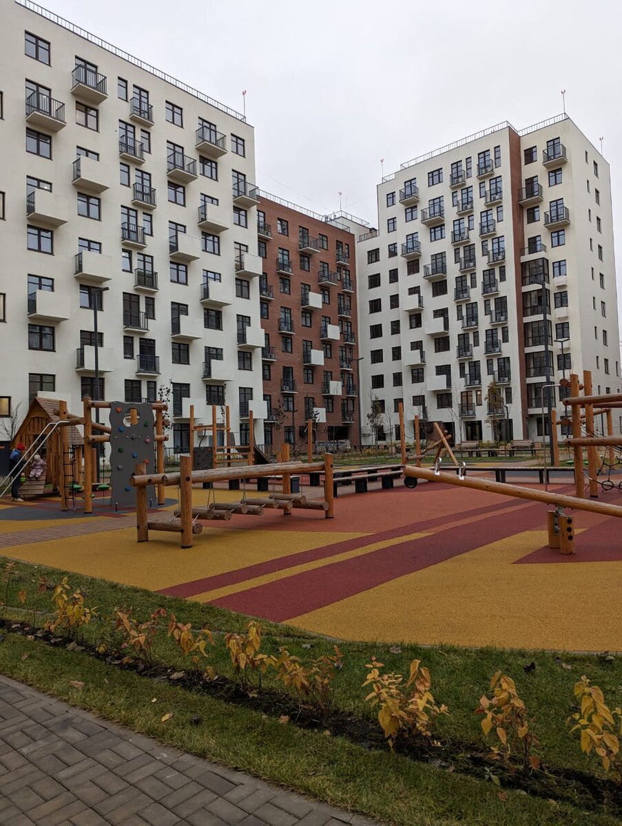 Внутренний двор ЖК Сердце Ярославля, ул. Городской Вал