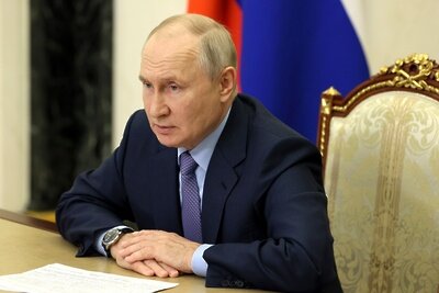    Президент России Владимир Путин в ходе совещания с членами Правительства © Сайт президента России