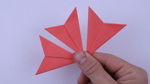 Как сделать сюрикен из бумаги. Оригами сюрикен из бумаги / How To Make a Paper Ninja Star (Shuriken