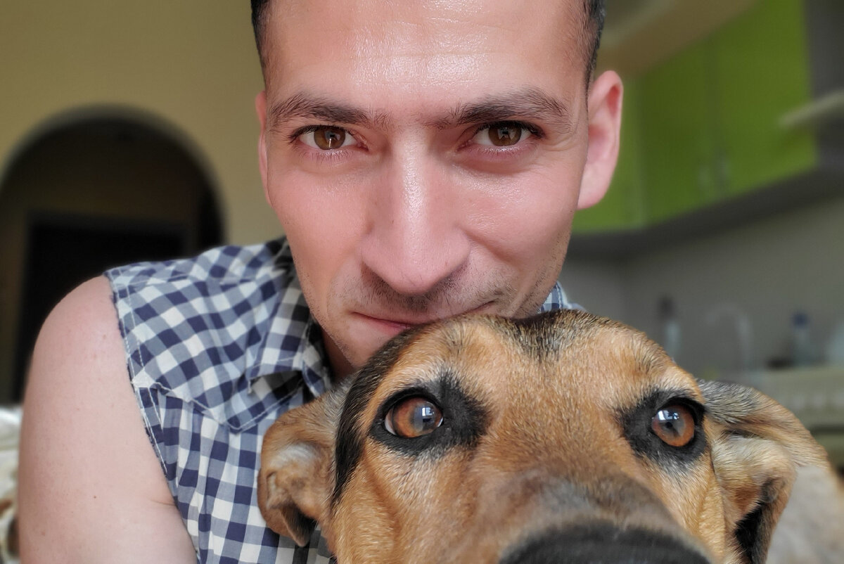 Я и мой любимец Амадей