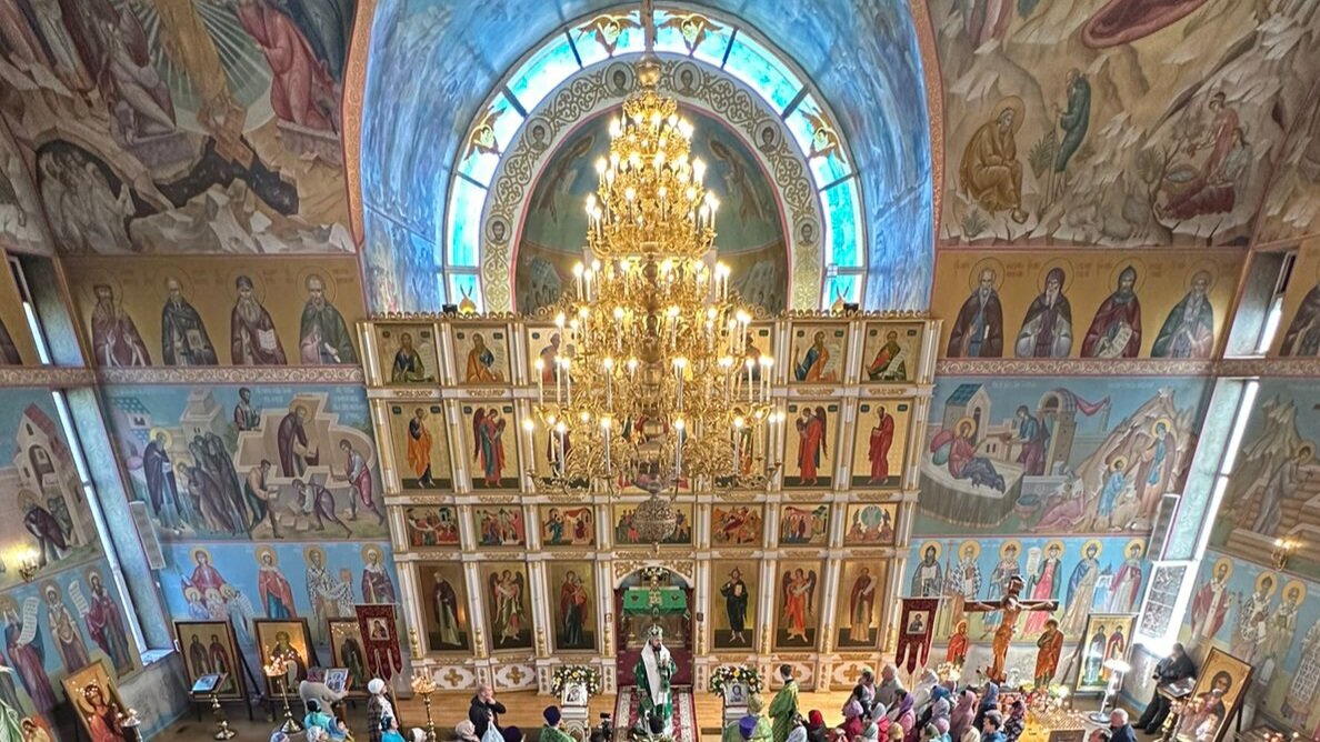 Город Лермонтов. Храм Преподобного Сергия Радонежского.