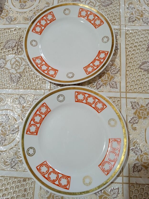 Собственное фото автора. Тарелка Вербилки, Дмитровский завод