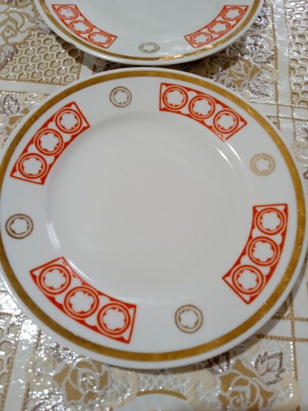 Собственное фото автора. Тарелка Вербилки Дмитровский завод