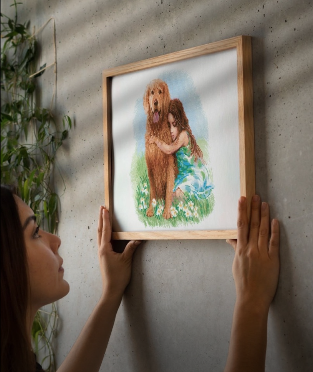 Набор для вышивания "Верный друг", Риолис, 2158