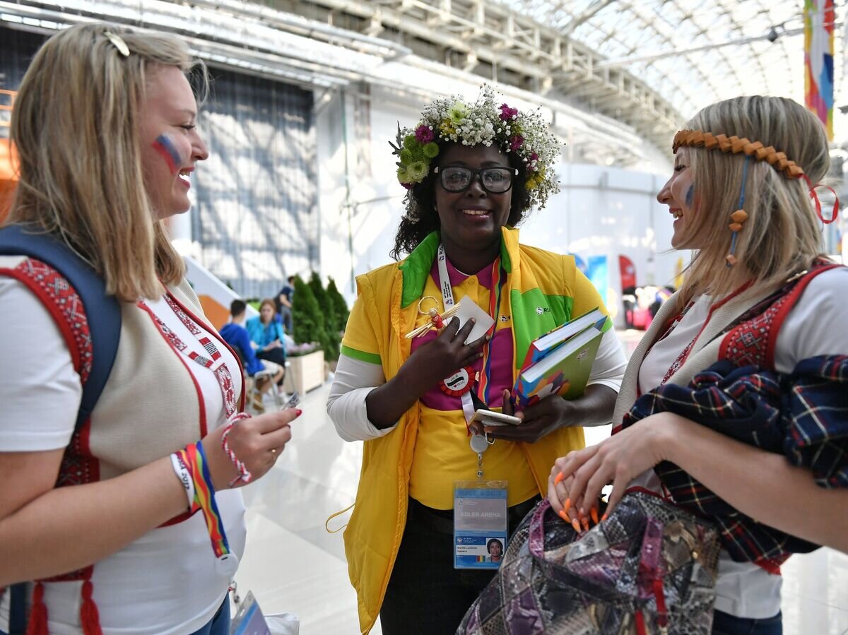    XIX Всемирный фестиваль молодежи и студентов. День седьмой© РИА Новости / Максим Блинов