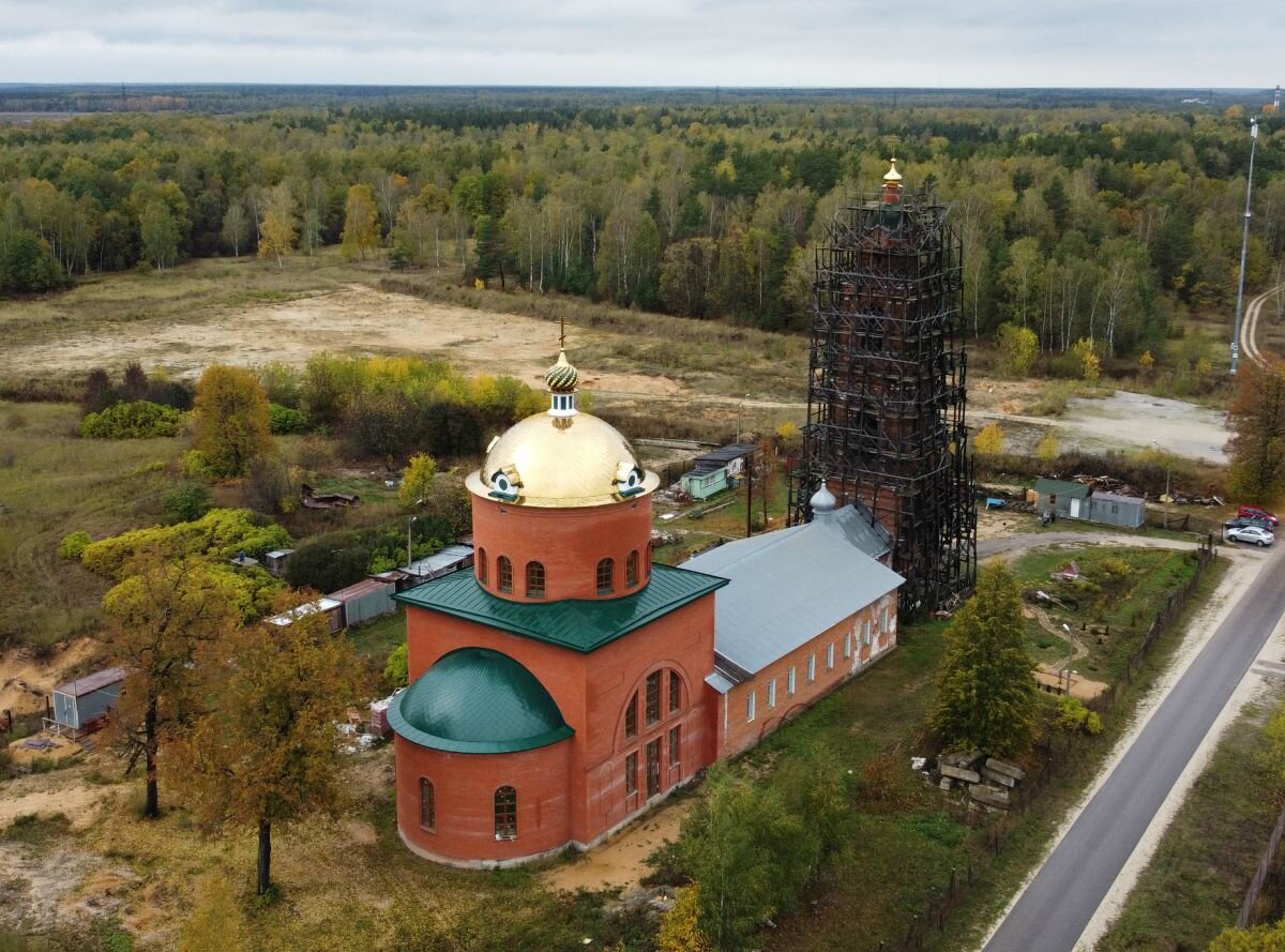 Подмосковье храм крепость