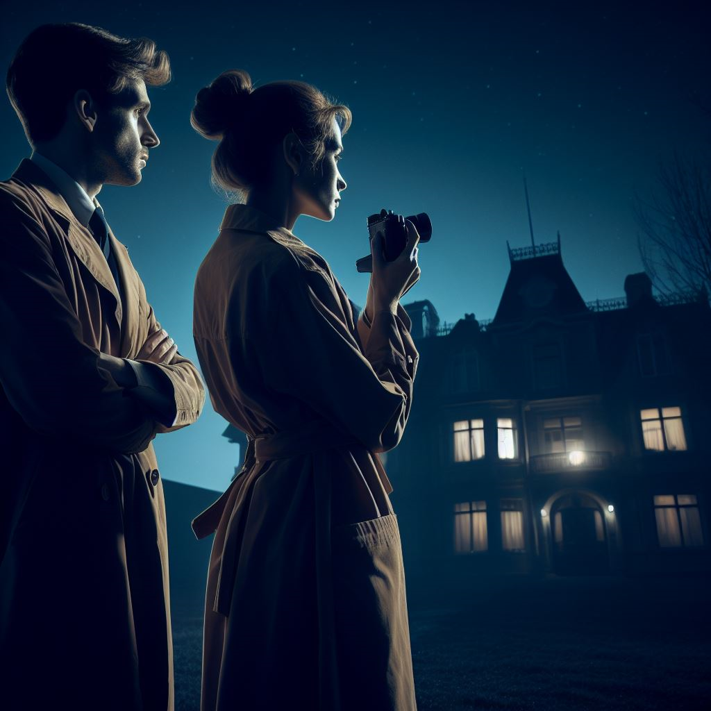 В назначенный час мы подъехали к мрачному особняку графа.