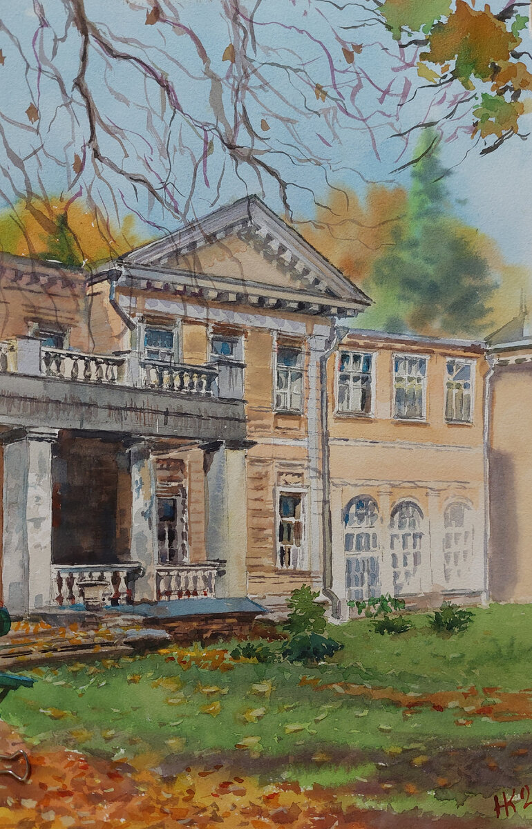 Нонна Калугина, усадьба Узкое